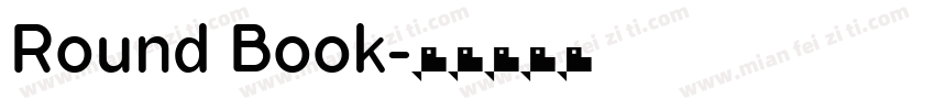 Round Book字体转换